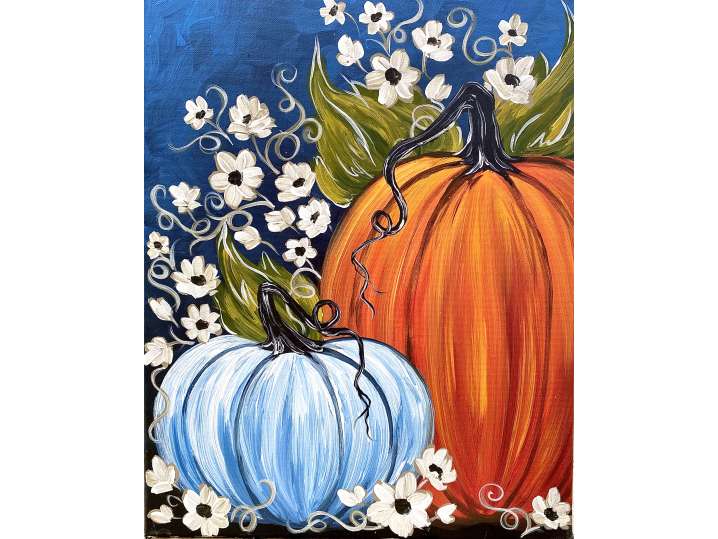 Flowers and Pumpkins - Norman