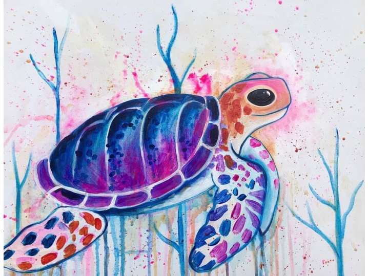 Serene Sea Turtle - Lexington