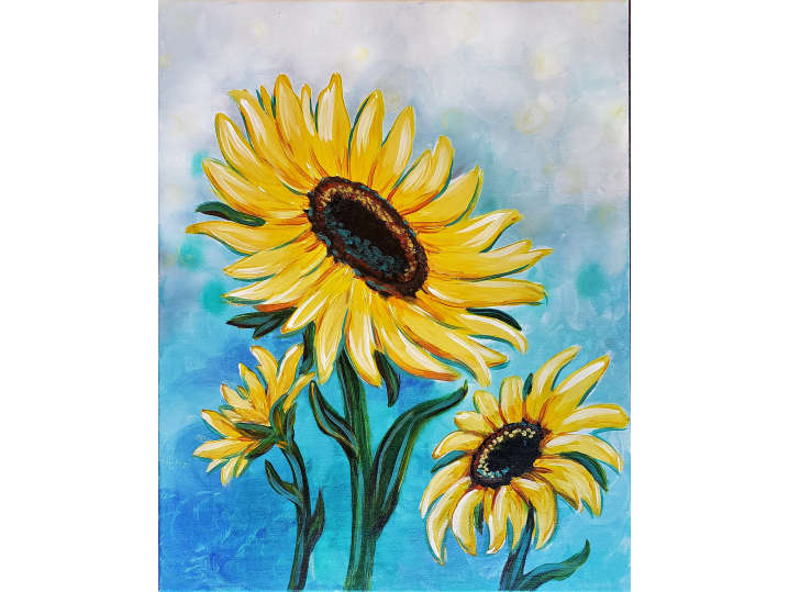 Three Sunflowers - Aliso Viejo