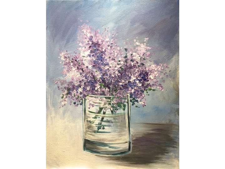 Lilacs in a Glass - Chicago