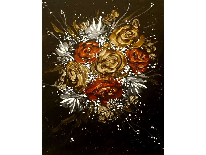 Molten Metallic Bouquet - Appleton