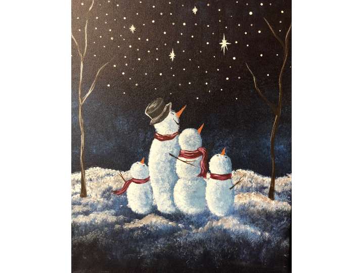 Snowy Stargazing - Sacramento