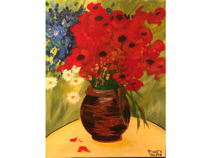 Van Gogh's Daisies and Poppies - Tampa