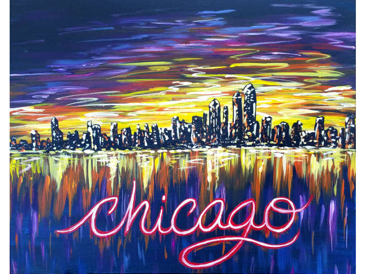 Your City Night Glow - Chicago