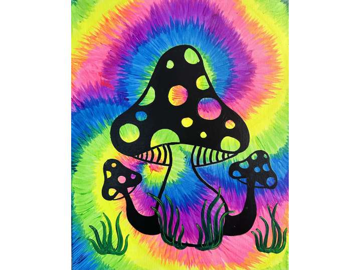 Toadstools & Tie-dye - Houston