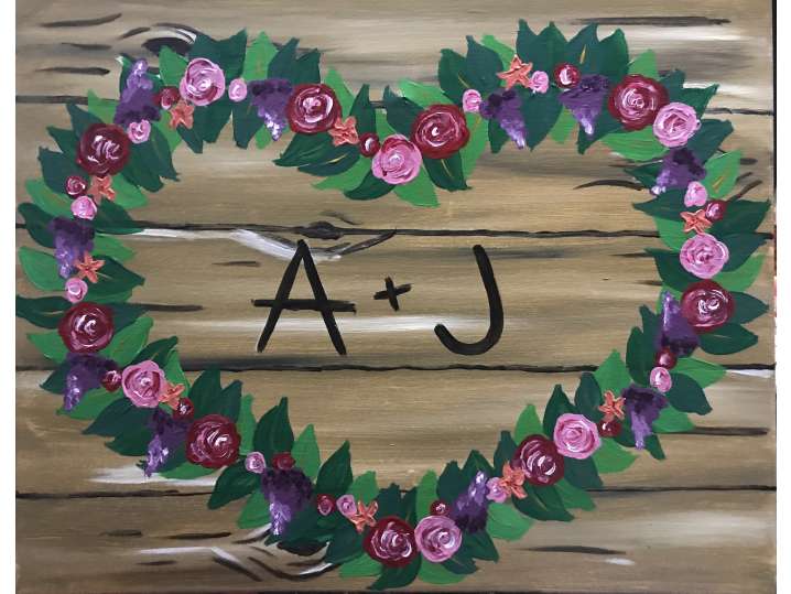 Heart Wreath - Woodridge