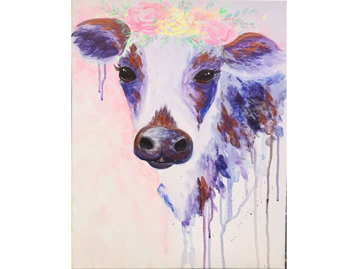 Colorful Cow - Houston