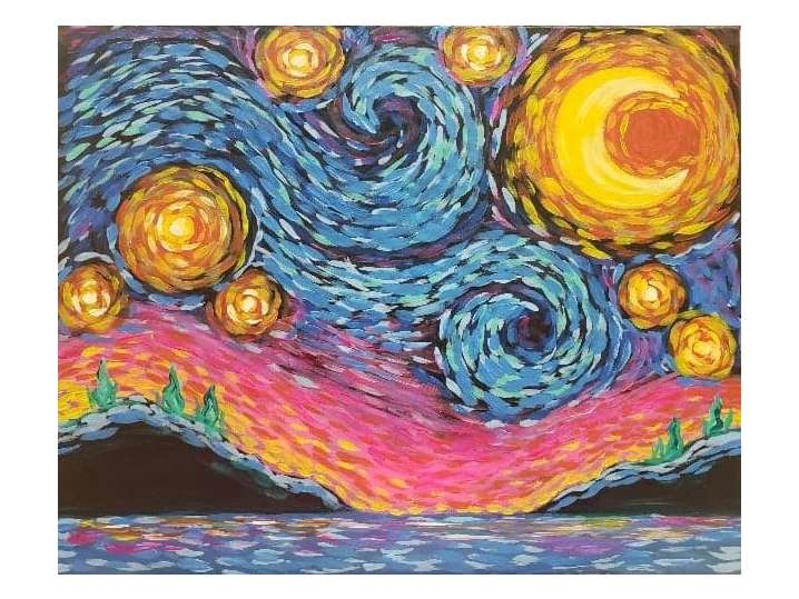 Paint and Sip Starry Hills Temecula Classpop!