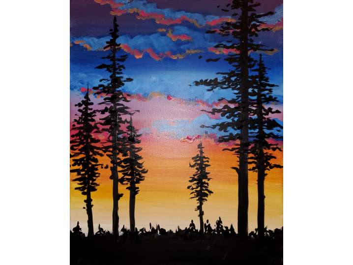 Forest at Sunset - Phoenix