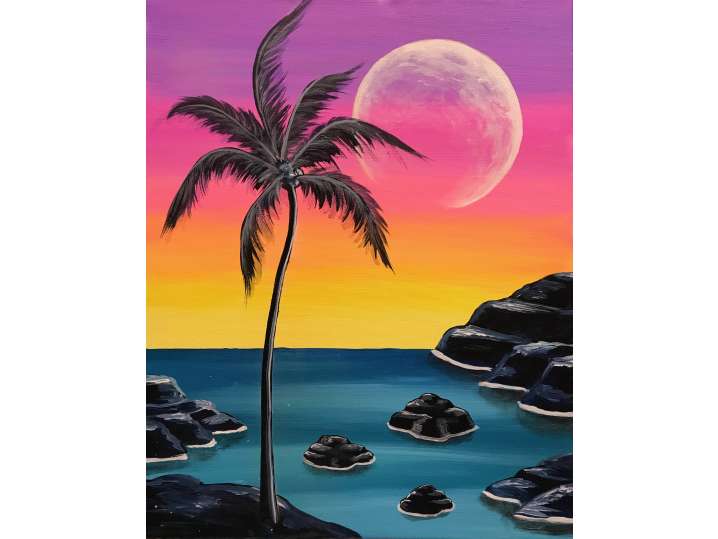 Moonrise Dusk - Phoenix