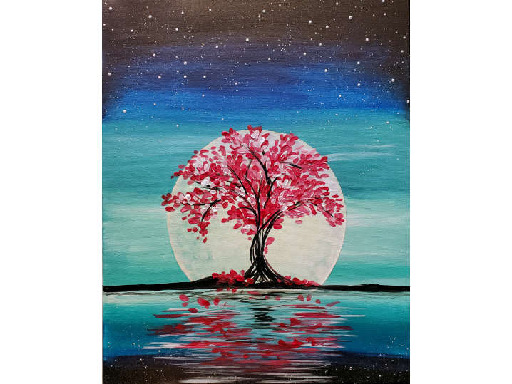 Crimson Tree Moon - Fishkill