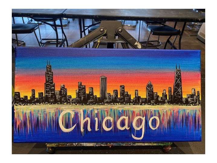 Sunset Over Chicago - Chicago