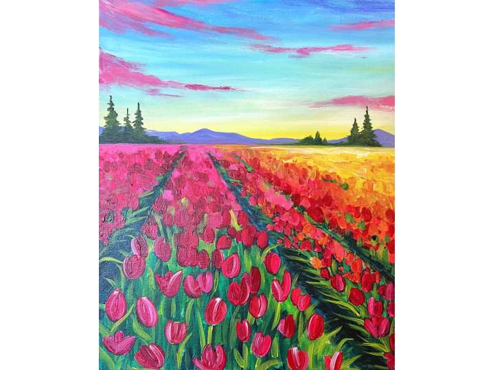 Tranquil Tulips  - Tyler