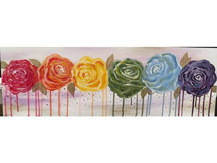 Rainbow Roses - Norman