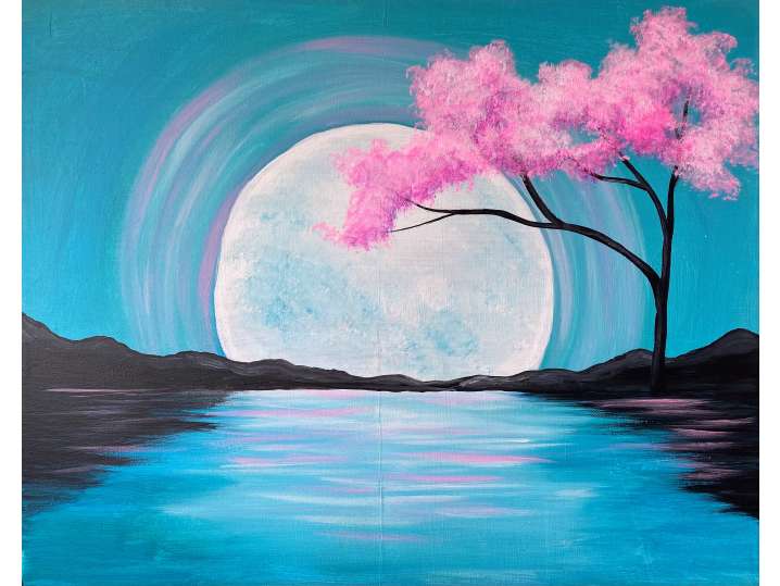 Cherry Blossom Moon - Woodridge