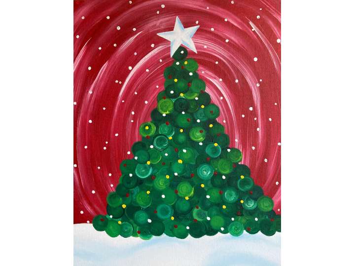 Swirly Christmas Tree - Tyler
