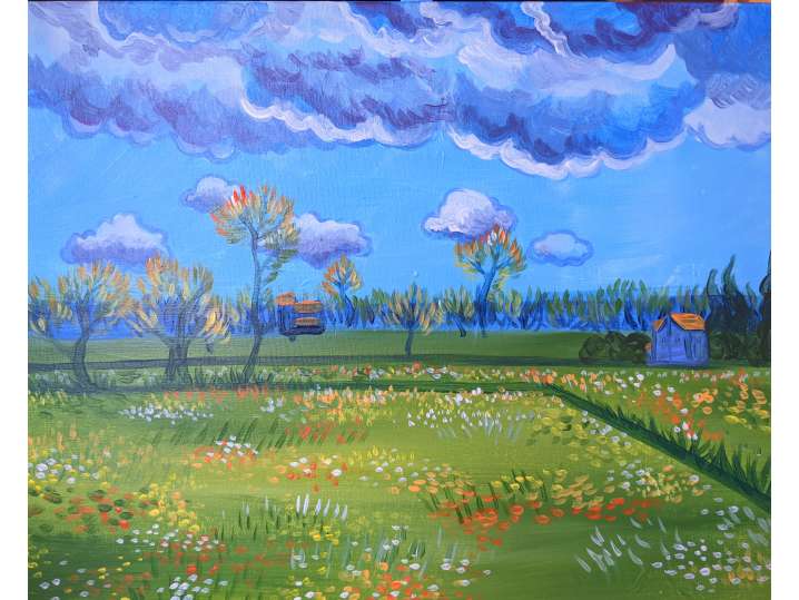 Van Gogh’s Stormy Sky - Woodridge