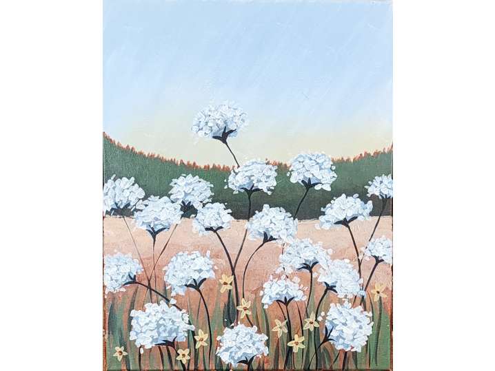 Paint and Sip - Field of Lace - Phoenix | Classpop!