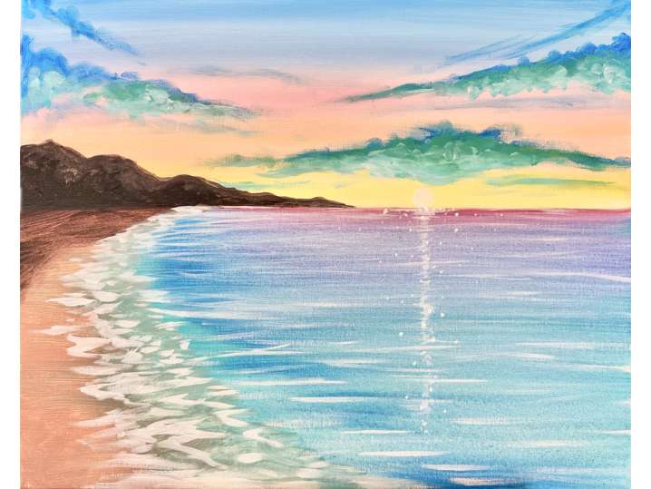 Shimmering Ocean Sunrise - Norman