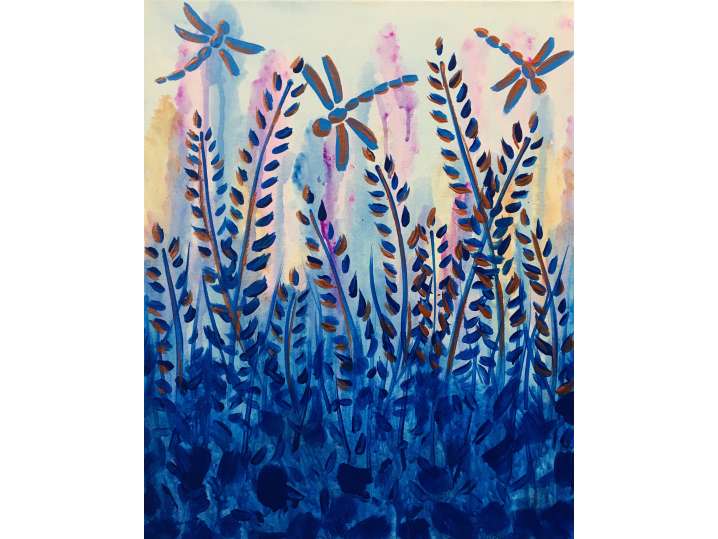 Watercolor Meadow - Cincinnati