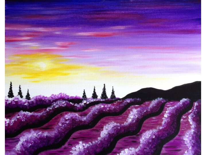 Lavender Sunset - Danville