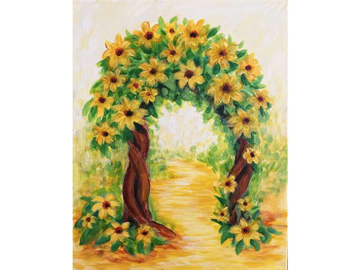 Sunflower Archway - Rancho Santa Margarita