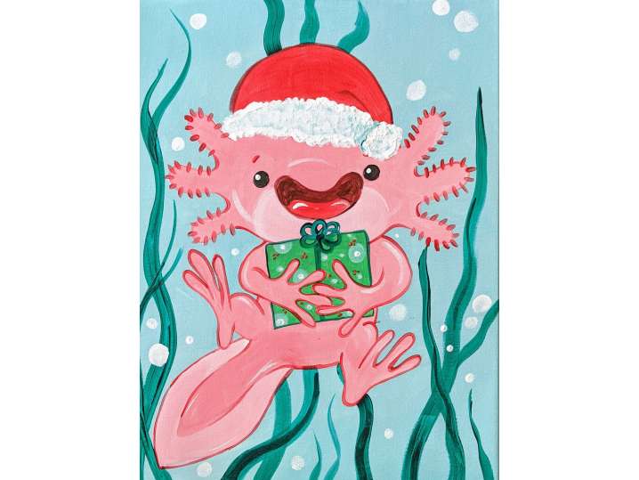Christmas Axolotl  - Phoenix