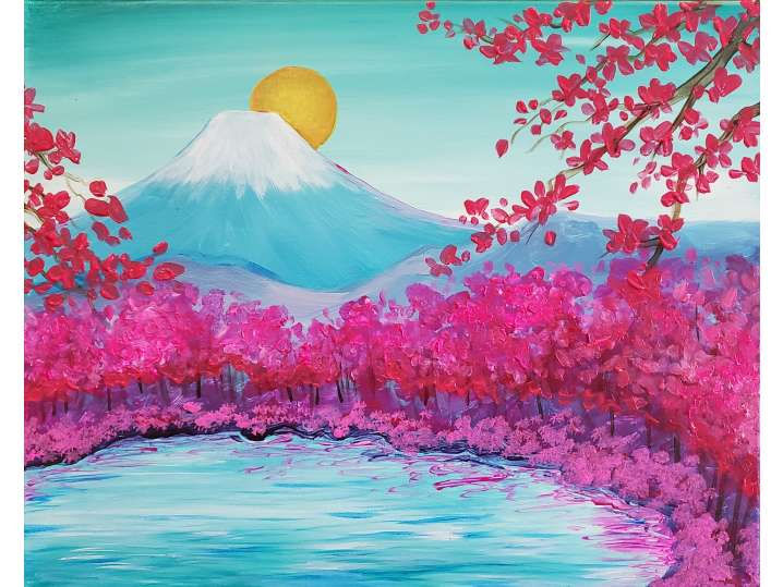 Mount Fuji Blossoms - Houston