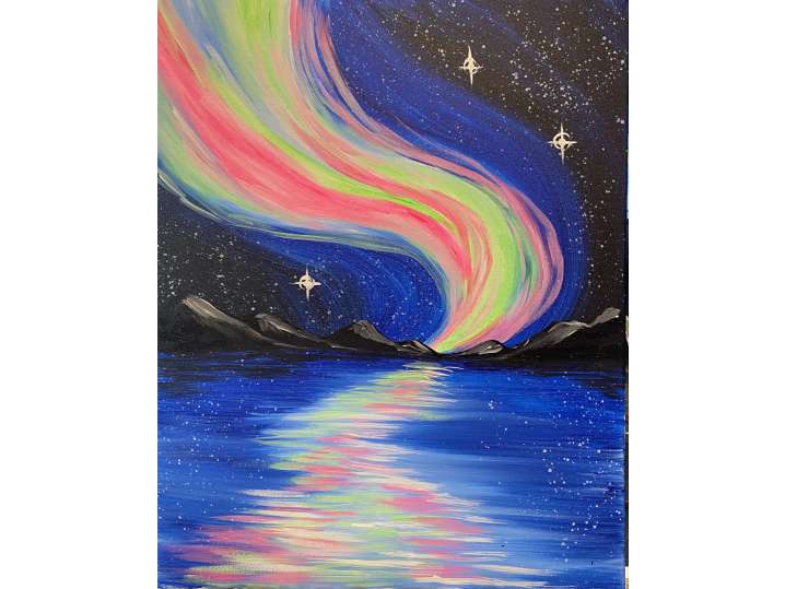 Colorful Northern Lights - Houston