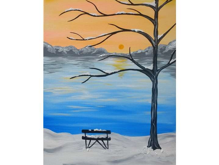 Snowy Lake View - East Brunswick