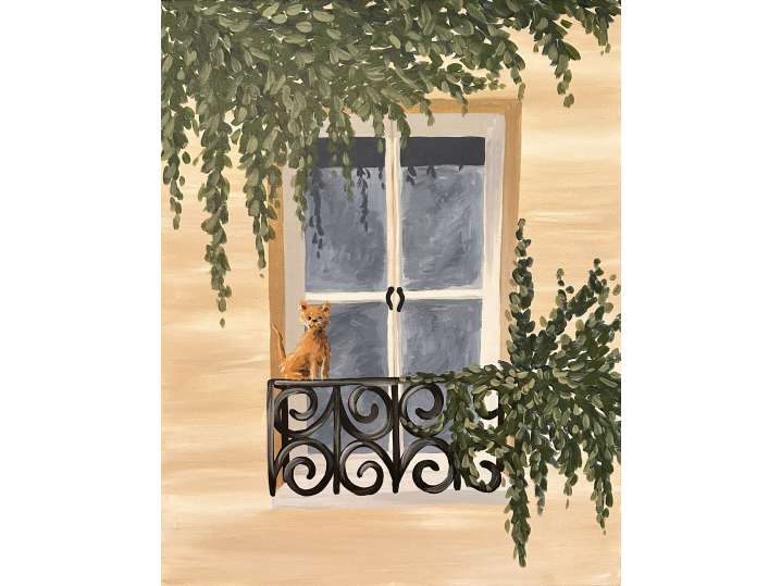 French Window Feline - Phoenix