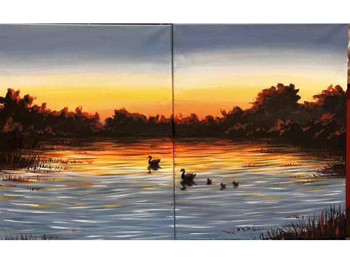 Sunset Swim Date Night - Elk Grove