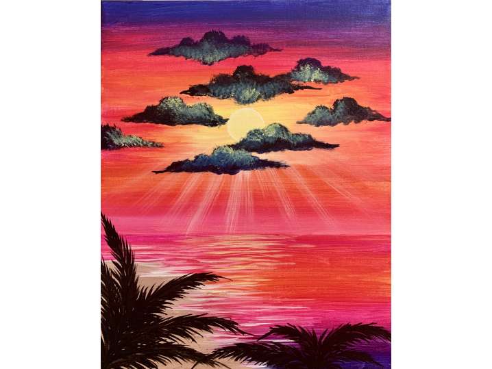 Fuchsia Sunset  - Houston