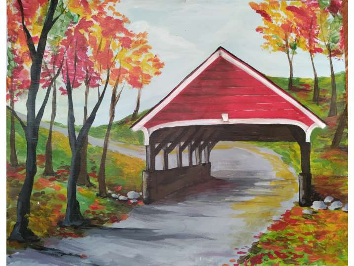 Through the Covered Bridge - Norfolk