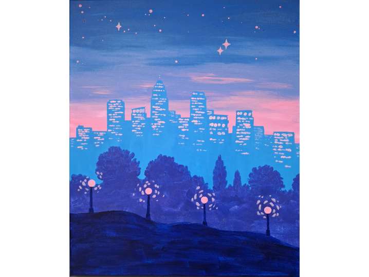 Starlit Metropolis - Houston