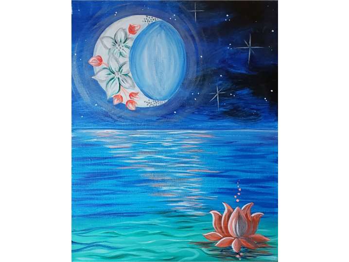 Floral Moon - Phoenix