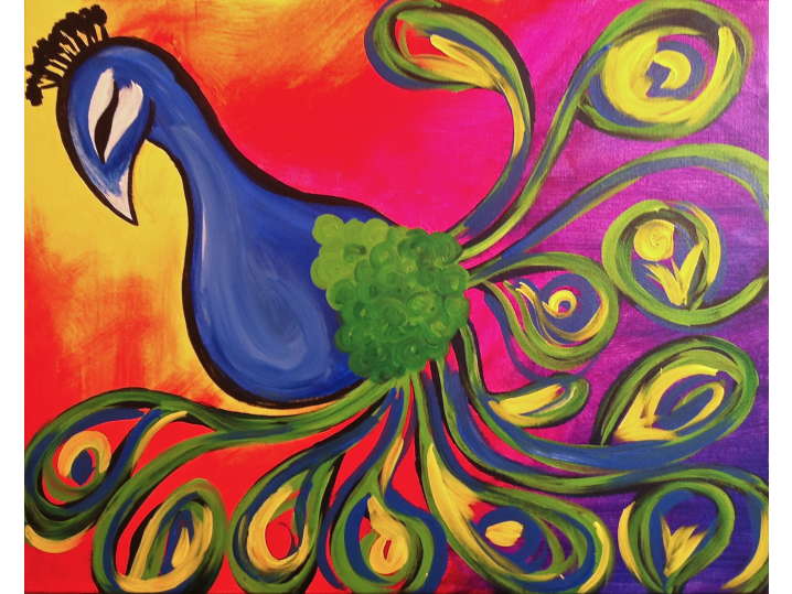 Psychedelic Peacock - Norfolk