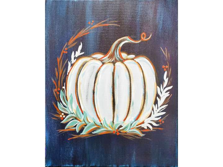 Decorative White Pumpkin - Hackettstown