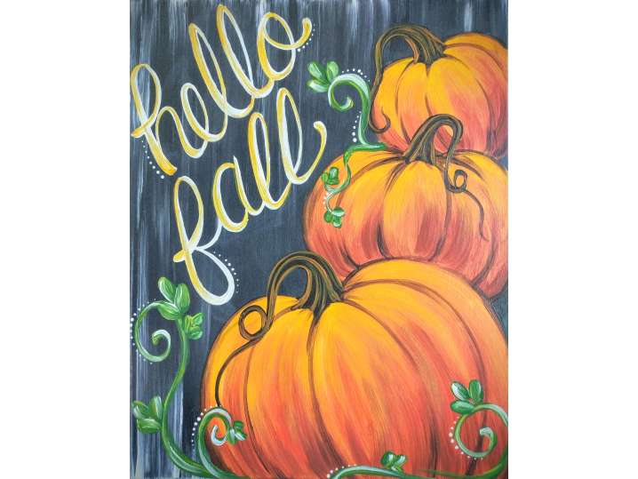 Rustic Fall Pumpkins - Tyler