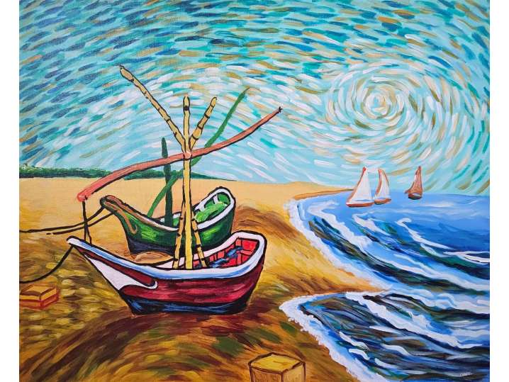 Van Gogh's Boats - Elk Grove