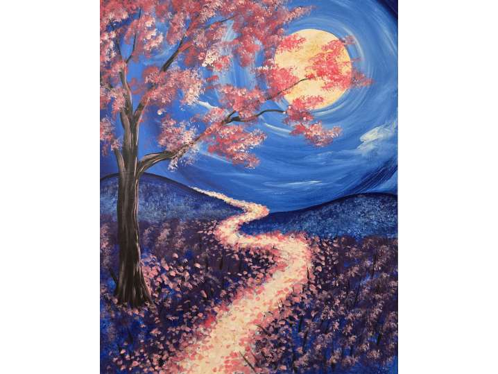Moonlit Blossom Path - Elk Grove