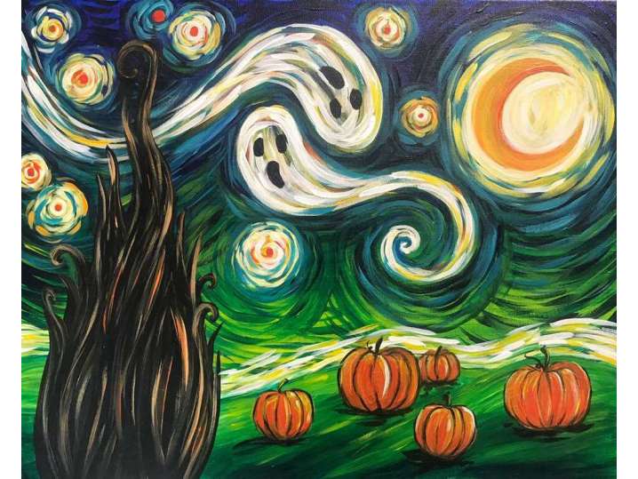 Van Gogh's Starry Night - Halloween 