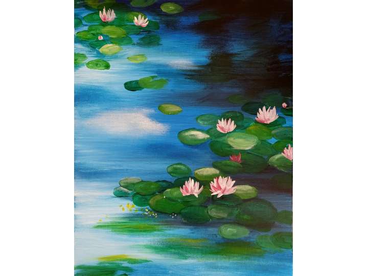 Peace With Serene Water Lillies