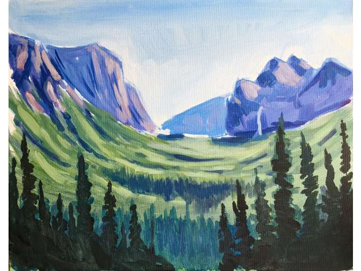 Majestic Yosemite Peaks