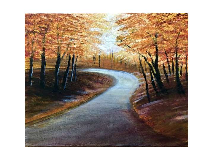 Rustic Autumn Path