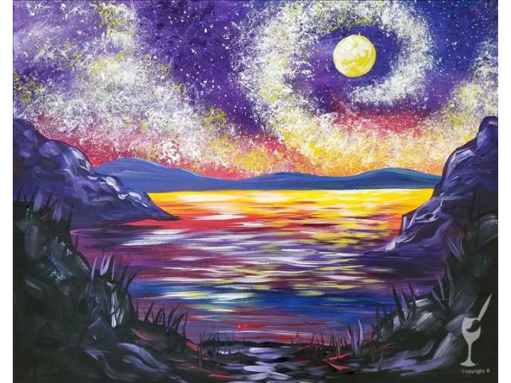 Cosmic Skies Over the Ocean