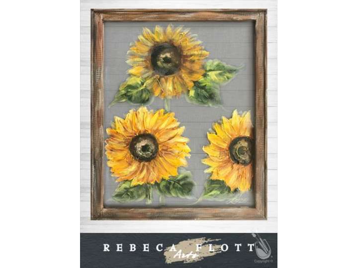 Paint and Sip - Sunny Sunflowers - Houston | Classpop!