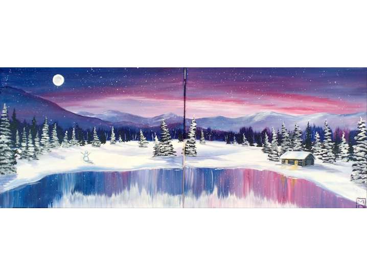Colorful Frozen Landscapes for Two