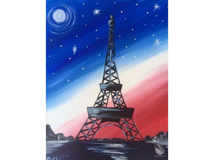 Pretty Painting of Paris