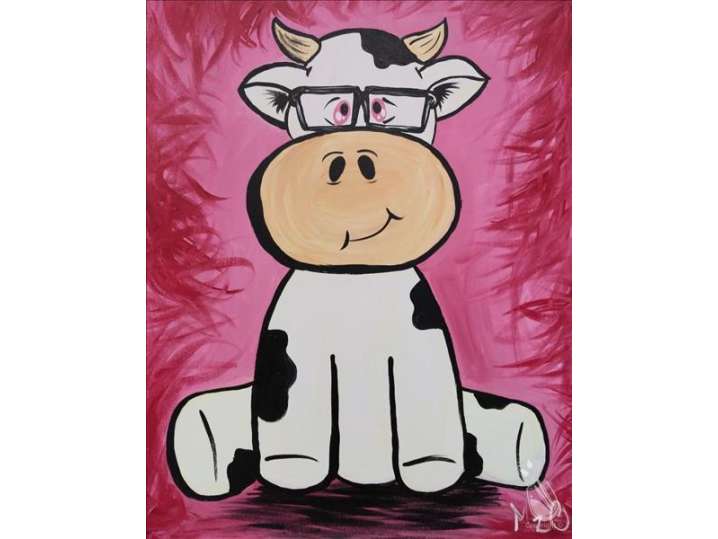 Cute and Quirky Cow